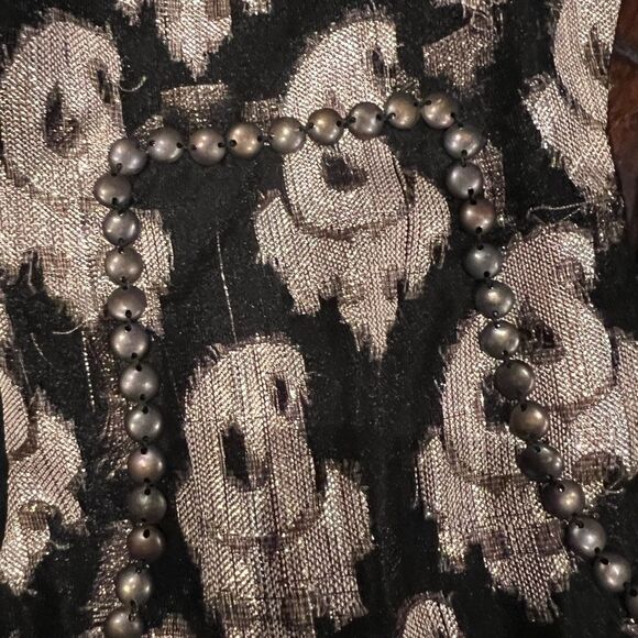 Free People Metallic Studded Party Dress Size 0 - Picture 6 of 11